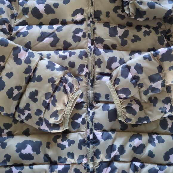 Epic Threads Girls Quilted Leopard-Print Packable Hooded Puffer Jacket sz XL NWT - Picture 5 of 6